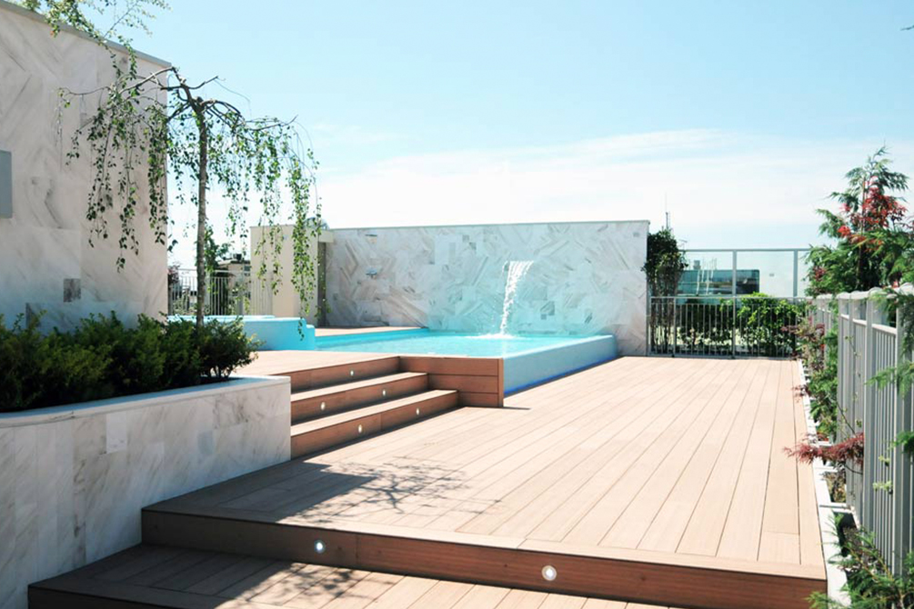 Piscina da terrazzo Pool from terrace