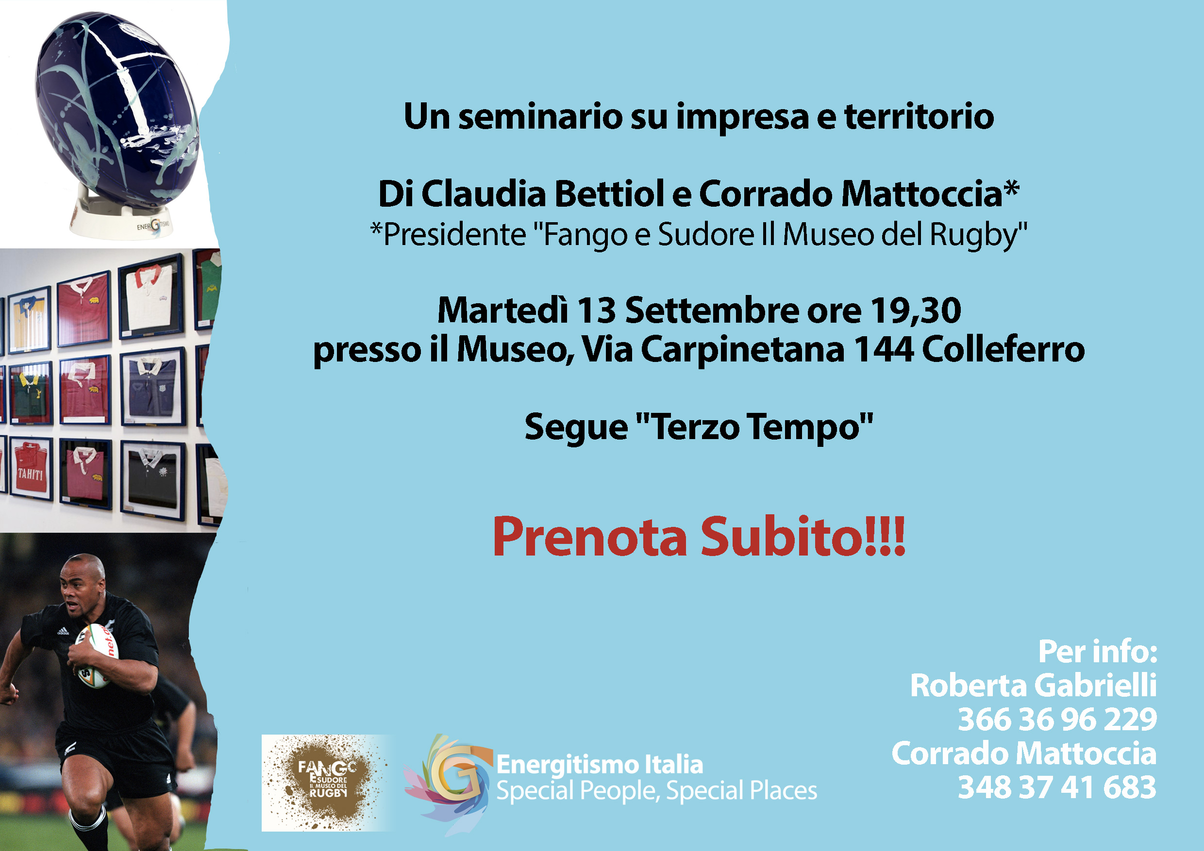 From 18 September To 31 October - Rugby Museum and Energitismo at Twickenham for RWC 2015