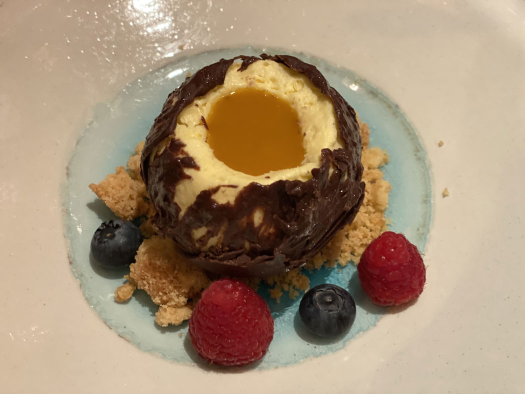 Cioccomango, dolce del ristorante Ikai a Verona