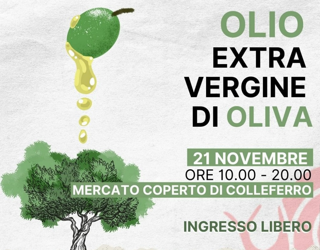 21 novembre 2021 presso il Mercato Coperto di Colleferro