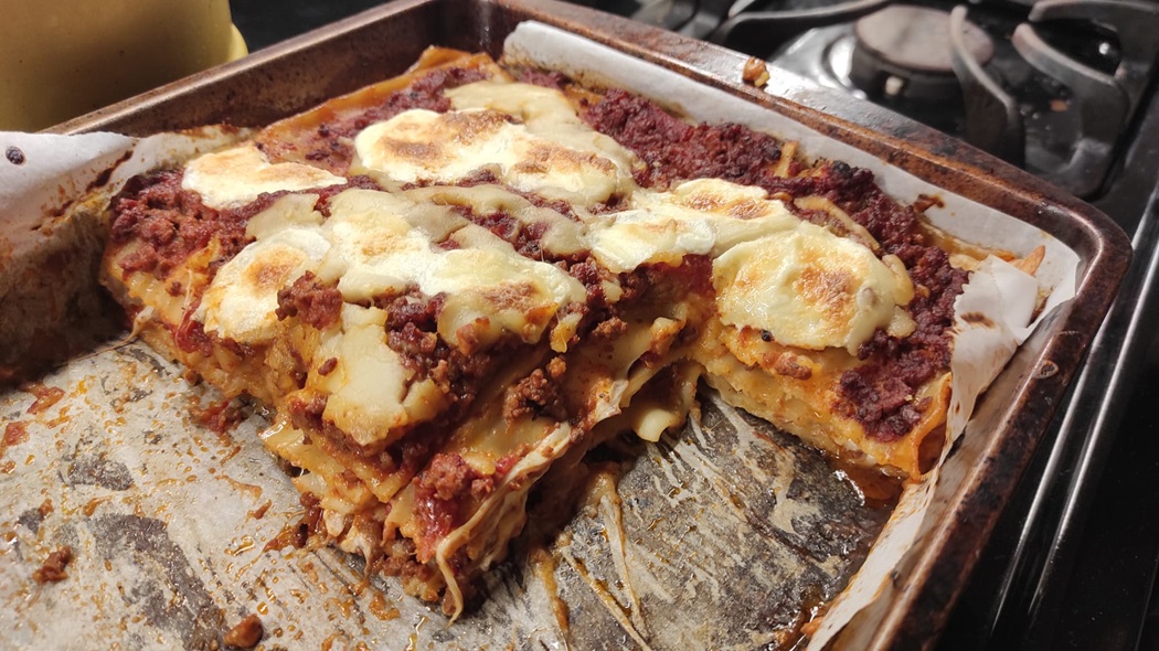 Lasagna con besciamella
