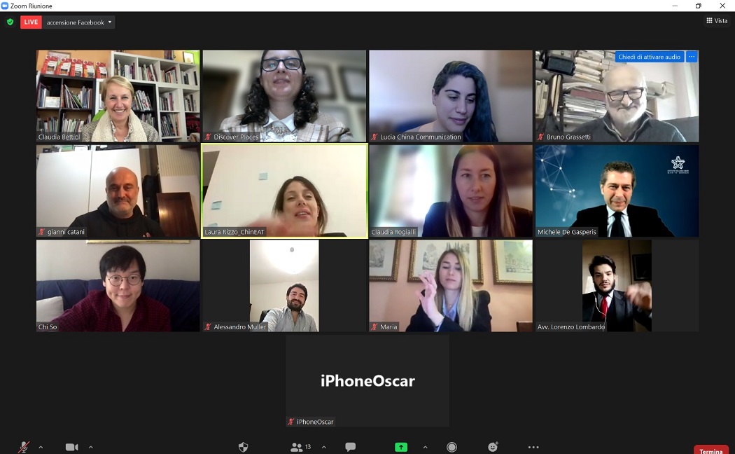 Online meeting dedicated to the year of culture and tourism Italy-China