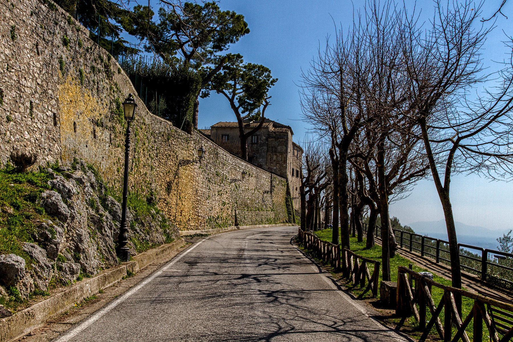 Boville Ernica. Le mura