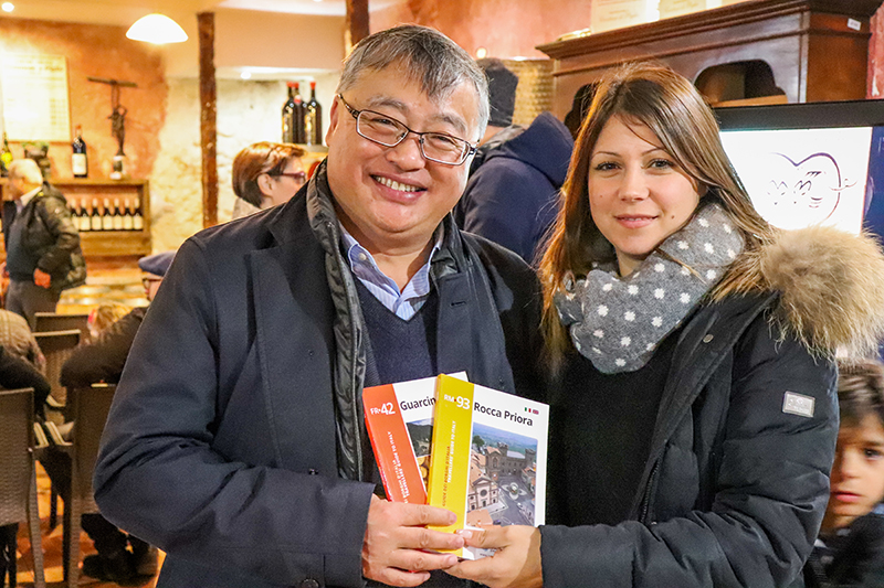 Dic 12: CHOSE e il prof Dai alla Cantina Sociale del Piglio