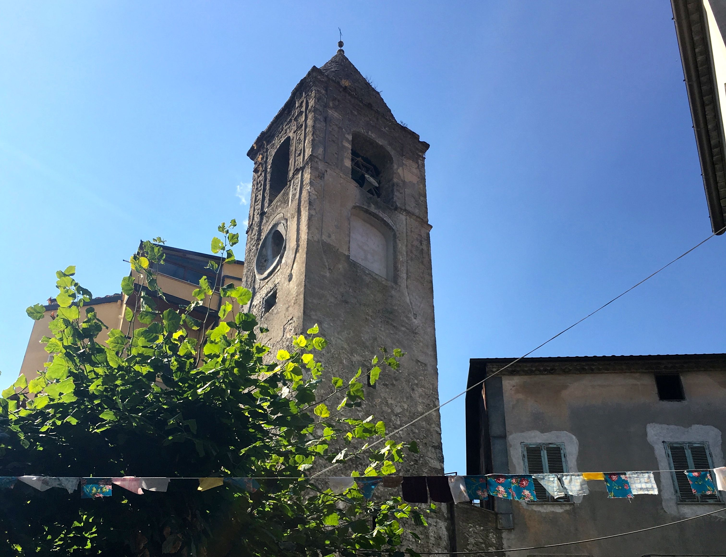 Sgurgola. Campanile di Santa Maria Assunta
