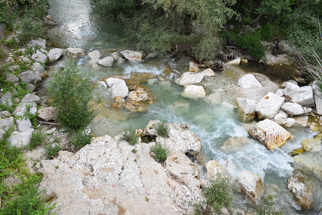 Casalvieri. Riserva Naturale Gole del Melfa