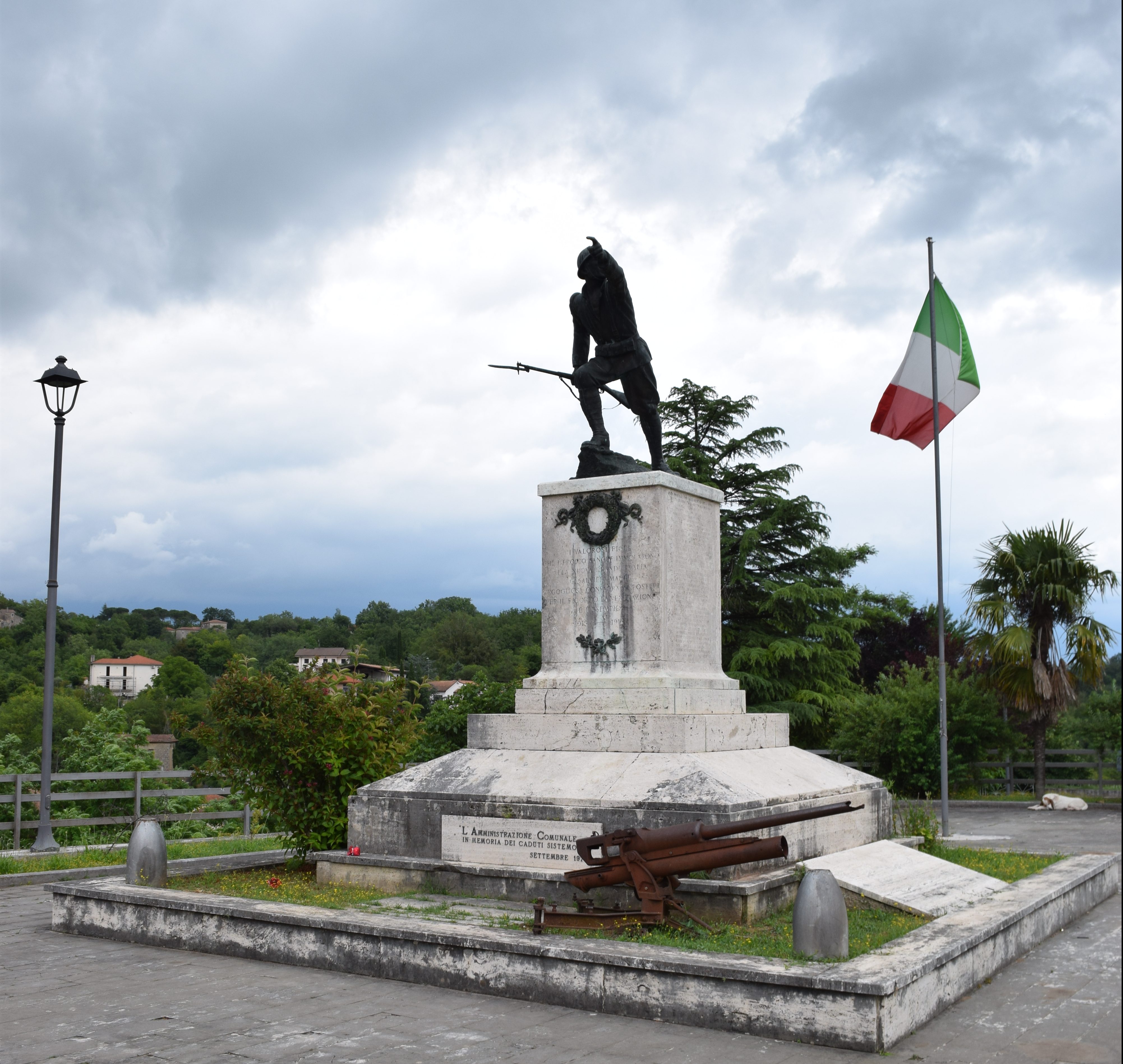 Casalvieri. Monumento ai Cadudi