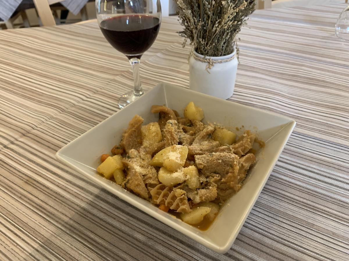 Cellino San Marco. Trippa con patate