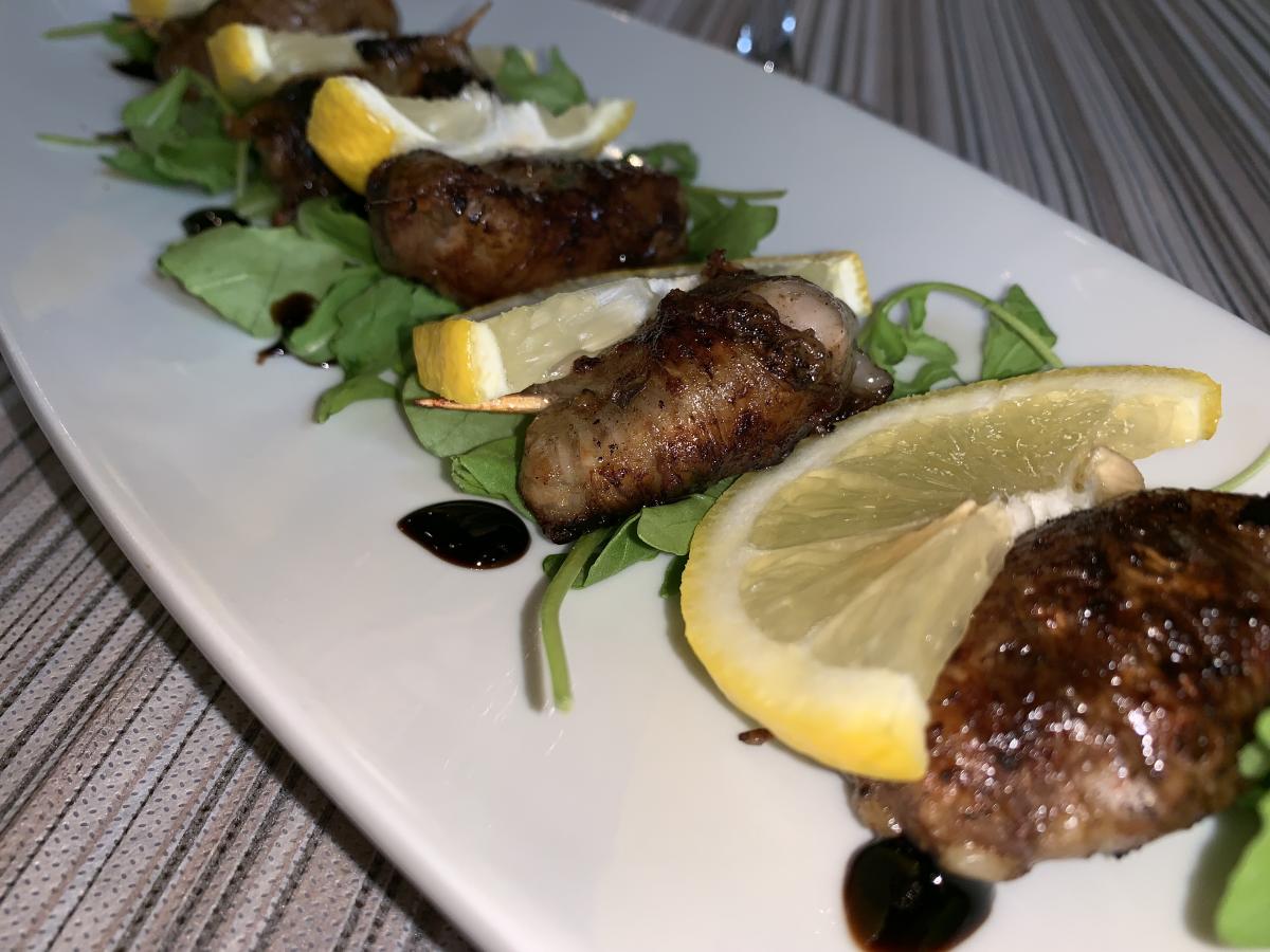 Cellino San Marco. Gnemmarieddhri o turcinielddhri o Involtini di Fegato di Agnello