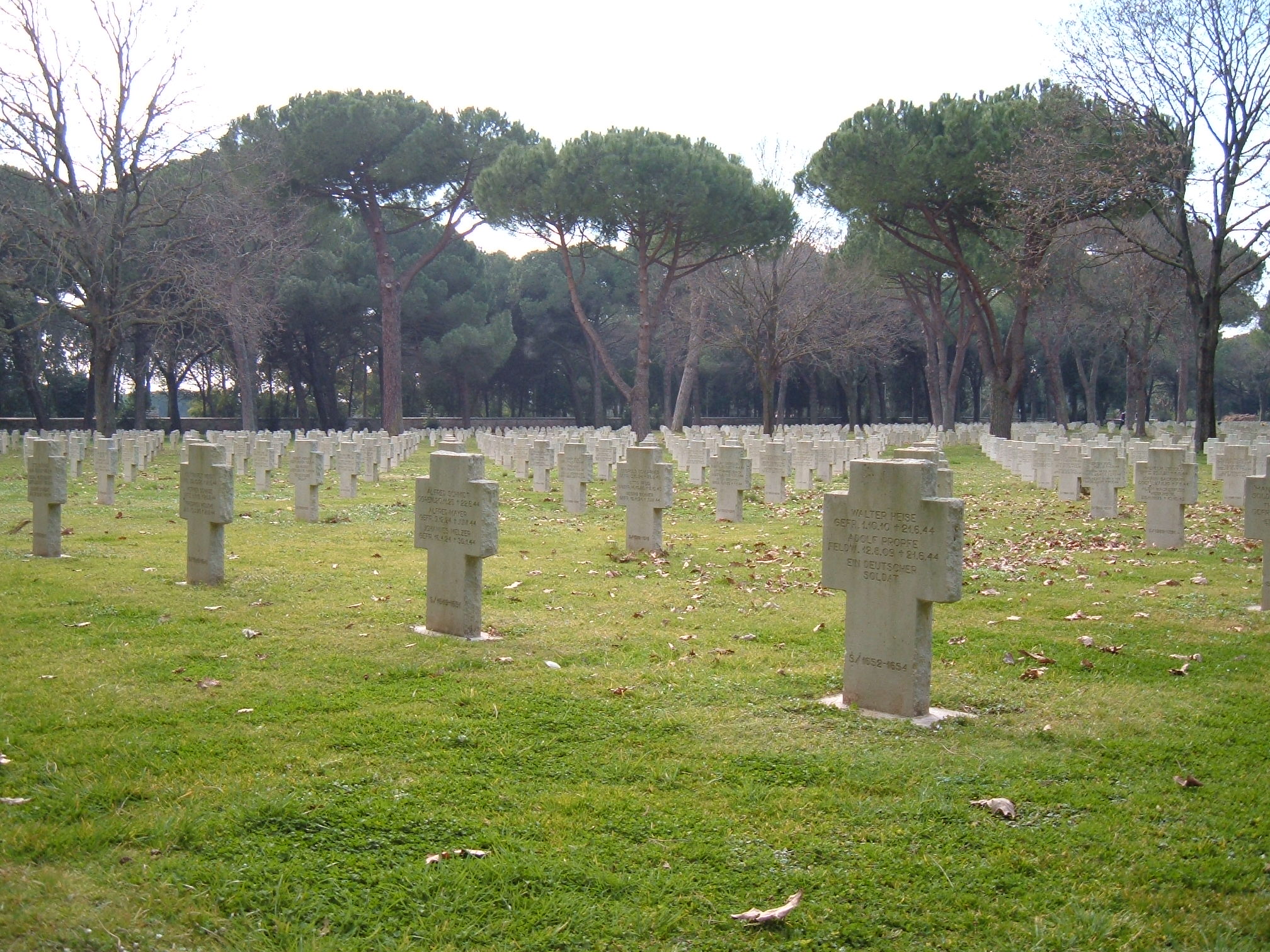 Pomezia. Cimitero militare tedesco