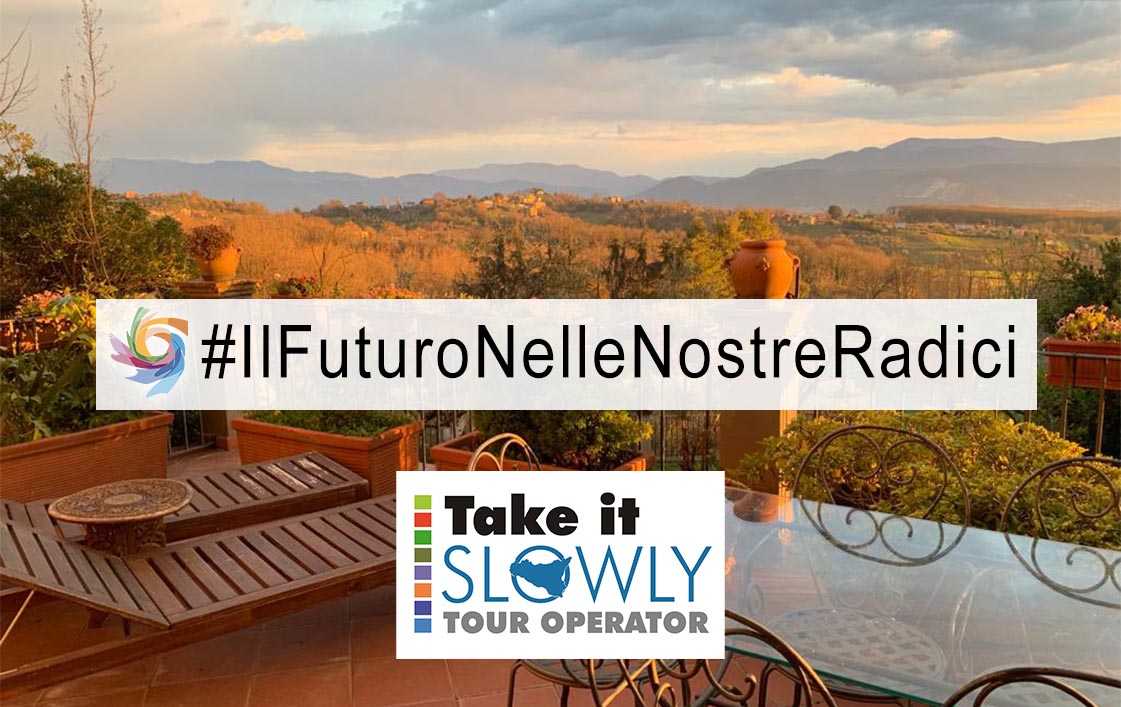 7 May: Take It Slowly signs up to our contest #IlFuturoNelleNostreRadici (#TheFutureInOurRoots)