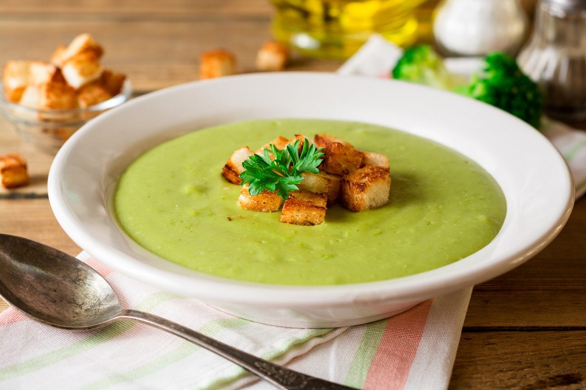 Anguillara Sabazia. Crema del broccoletto