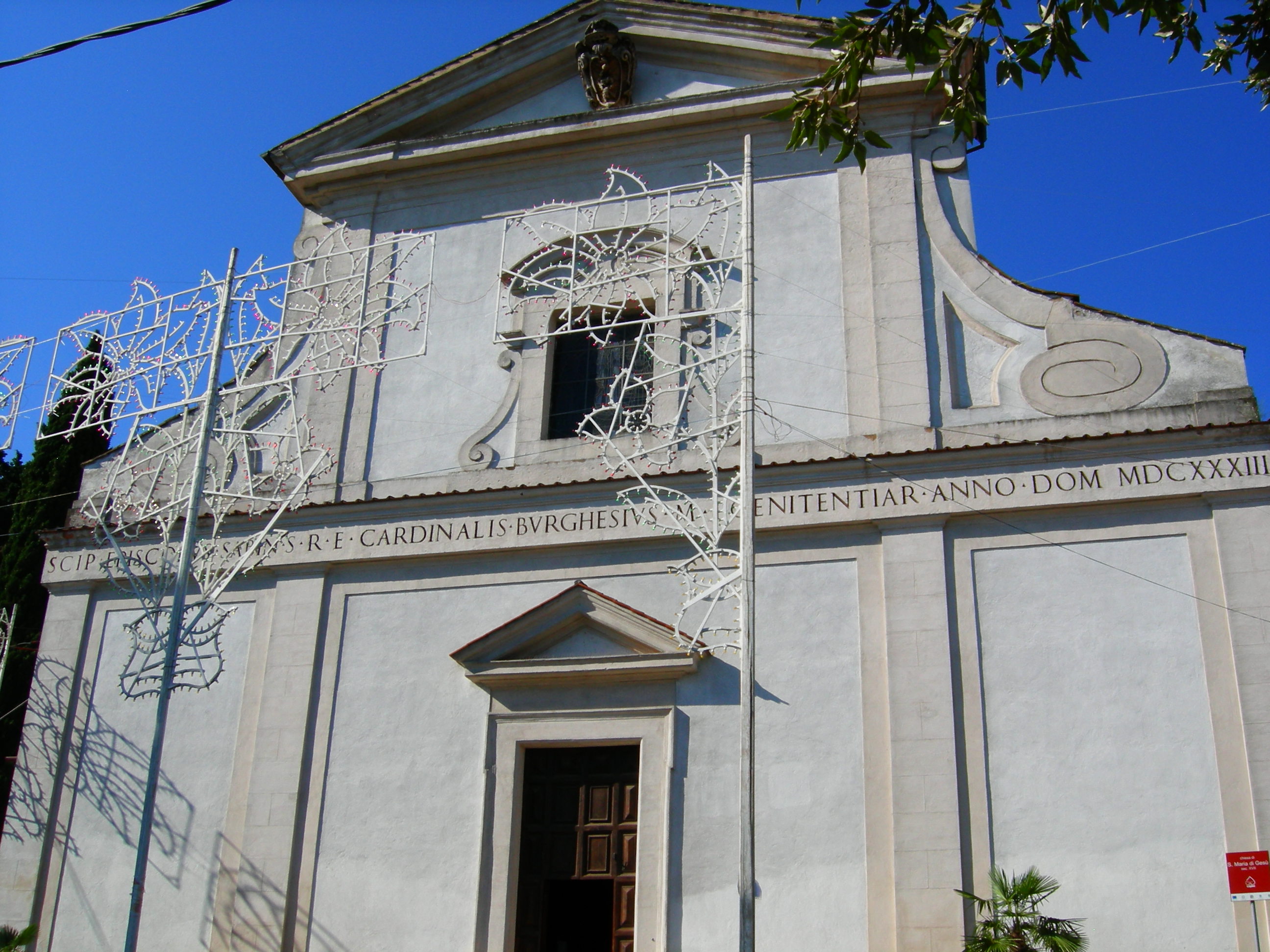 Artena. Church of Santa Maria de Jesus (Franciscan Convent)
