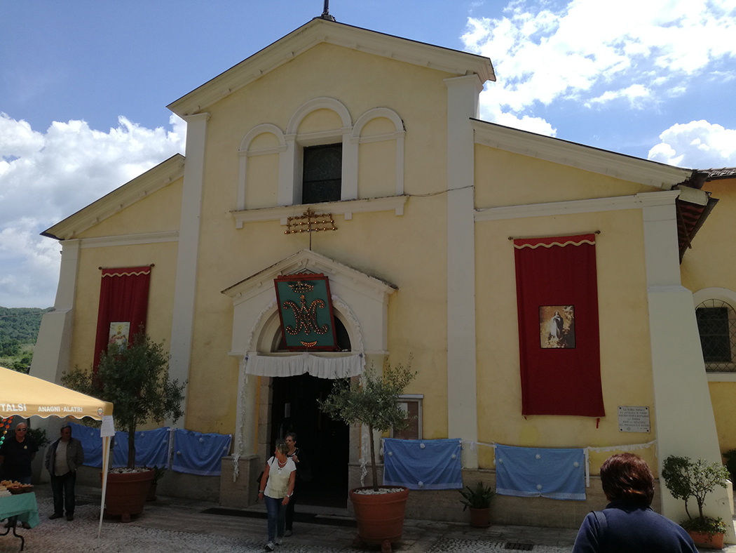 Fiuggi. Church of San Biagio