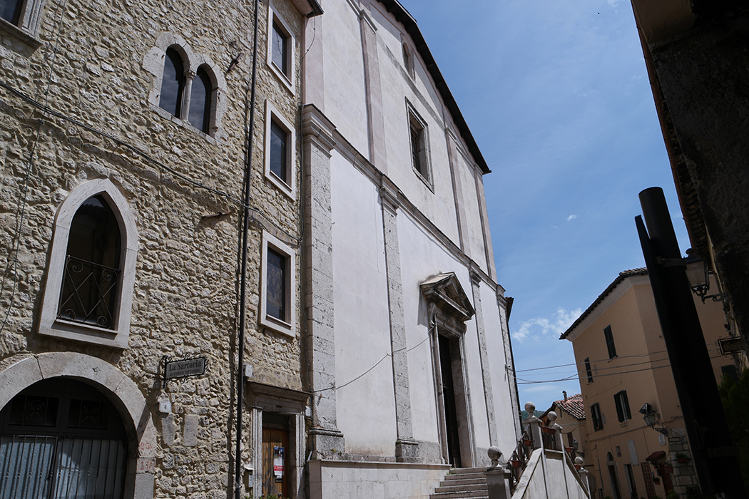 Fiuggi. Church of St. Peter