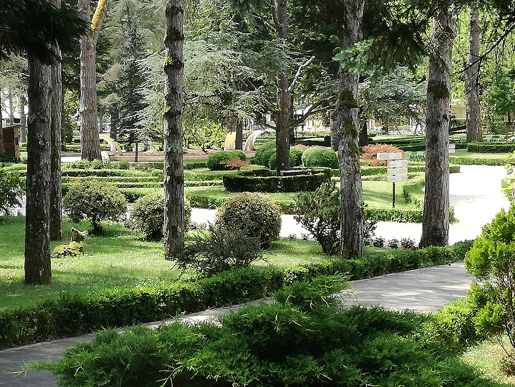 Fiuggi. Giardini delle Fonti