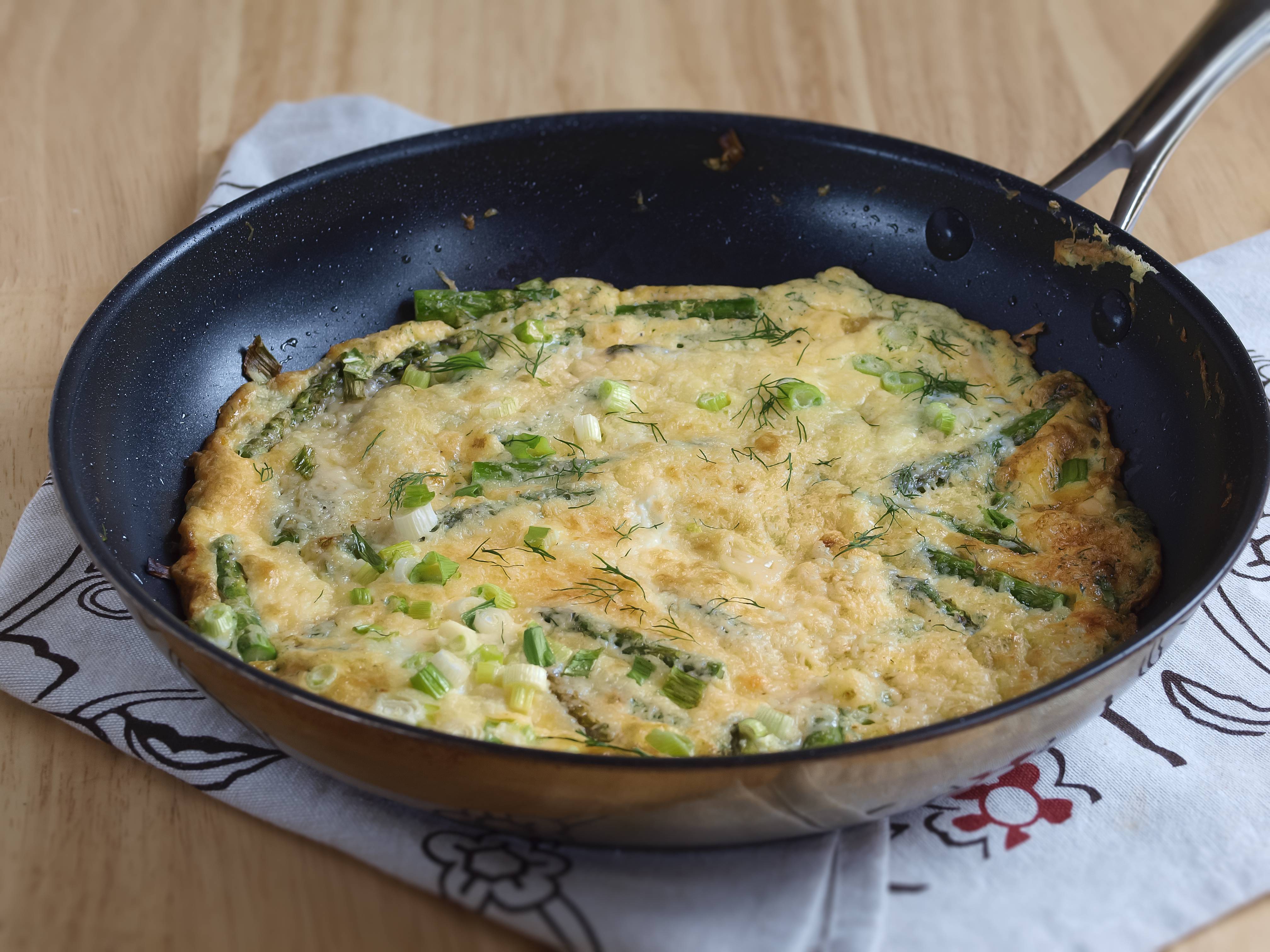 Fontechiari. Frittata con Asparagi Selvatici