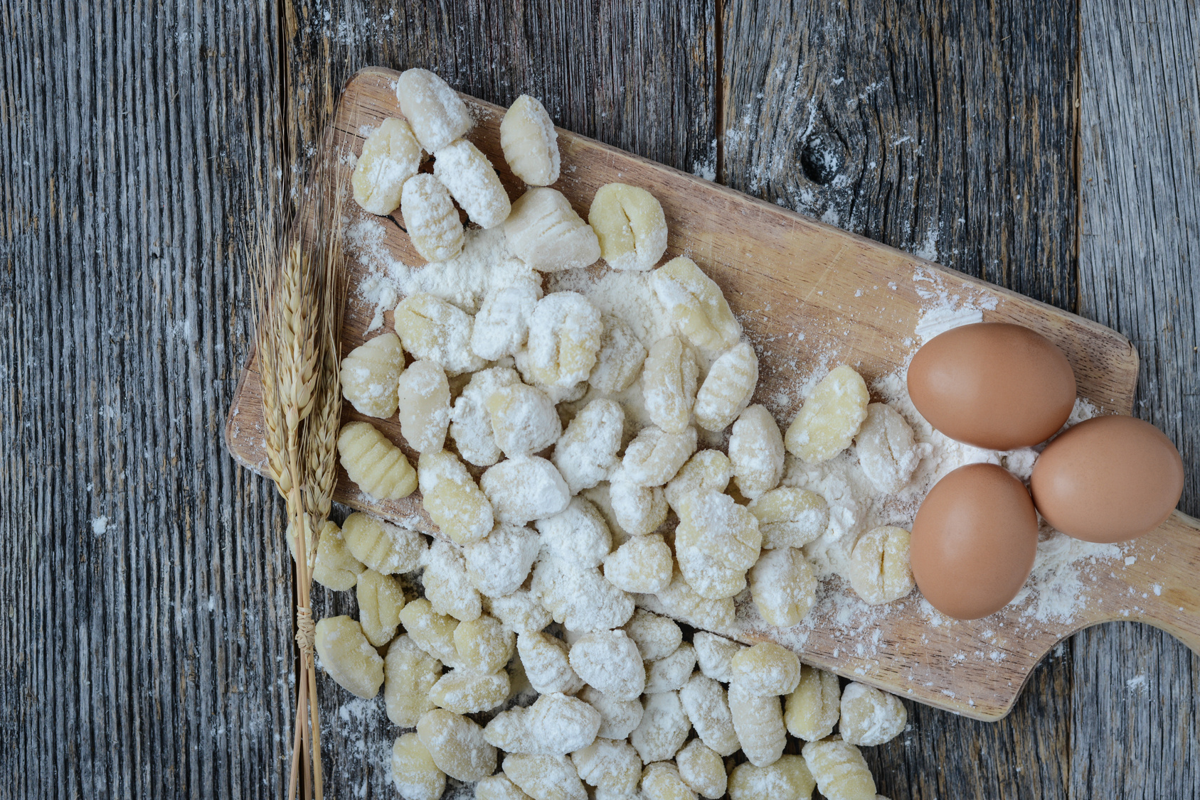 Acquafondata. Gnocchi di patate