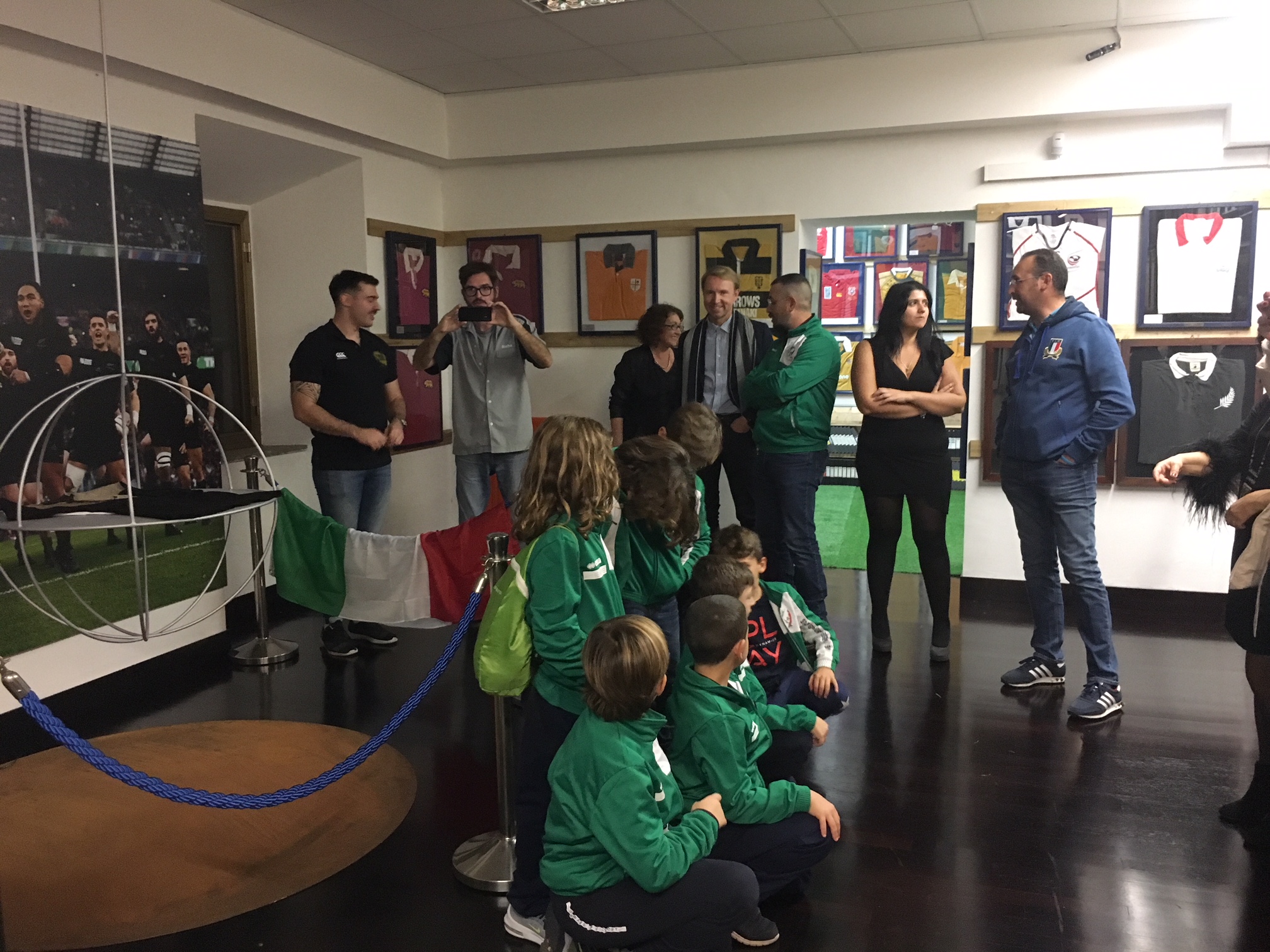 Nov 23: Cena al Museo del Rugby