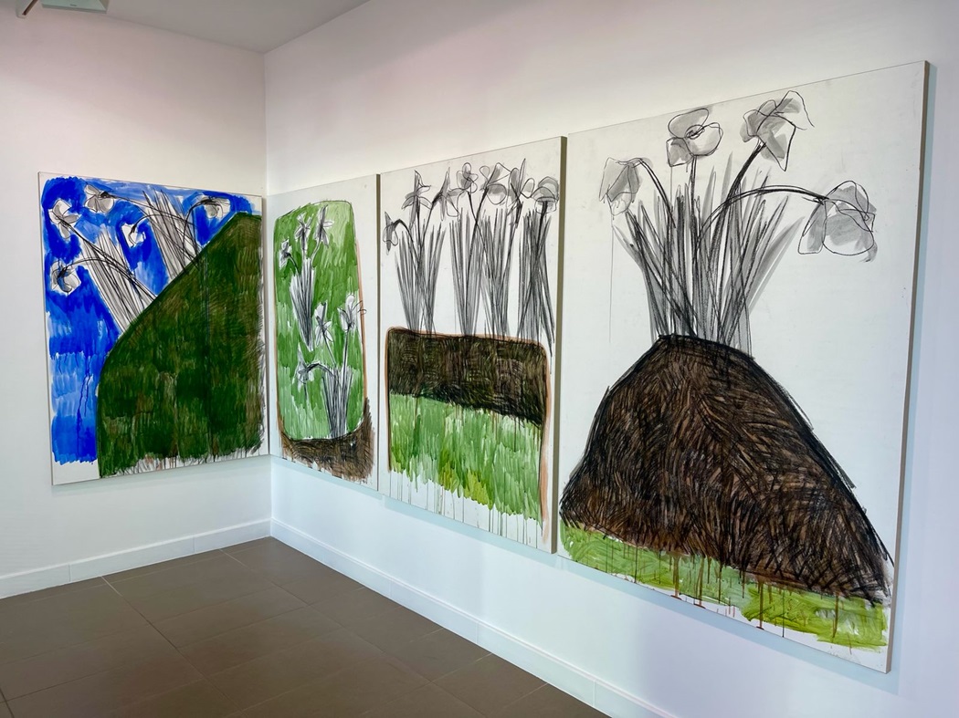 Edoardo Bernardi on display, EUPHORBIA at the ROMBERG Gallery in Latina