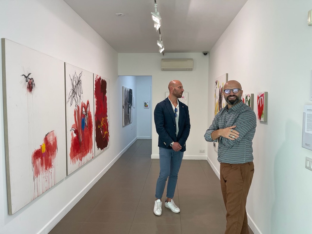 Edoardo Bernardi on display, EUPHORBIA at the ROMBERG Gallery in Latina