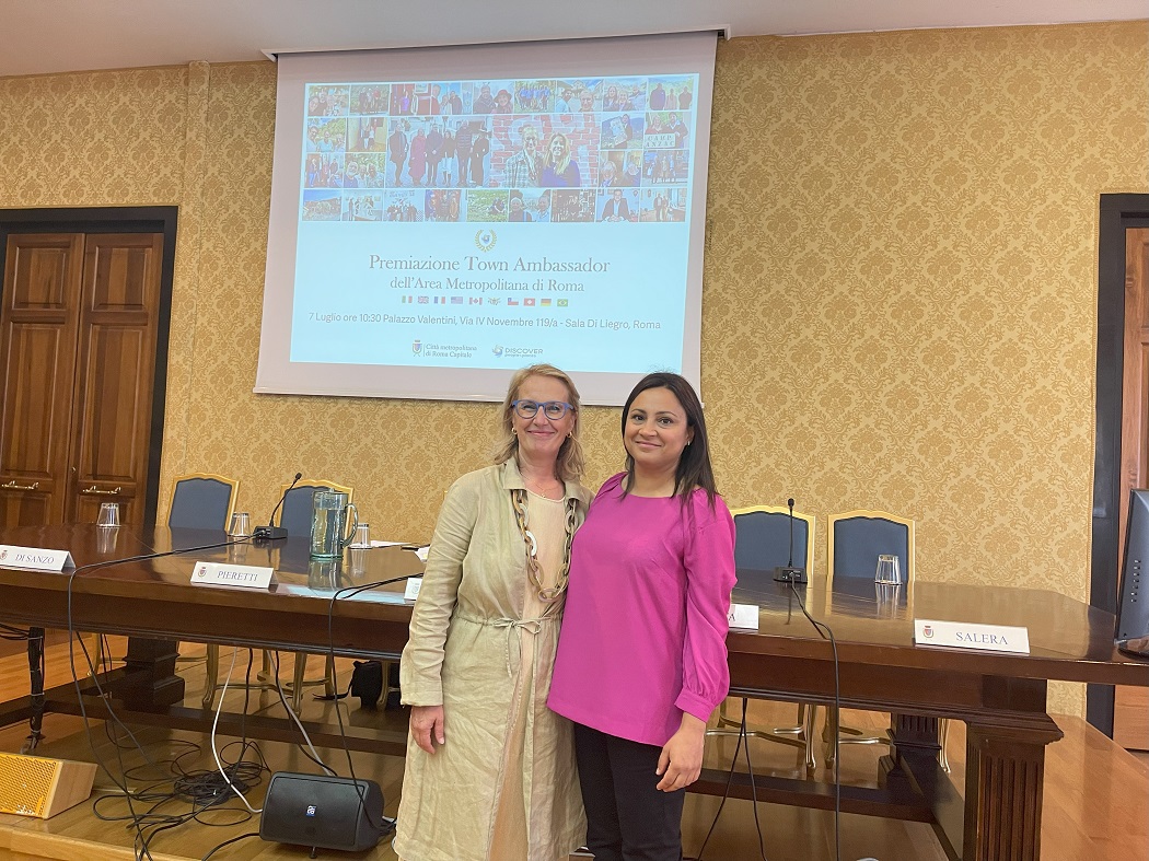 Award ceremony in Rome for Silvia De Rubeis