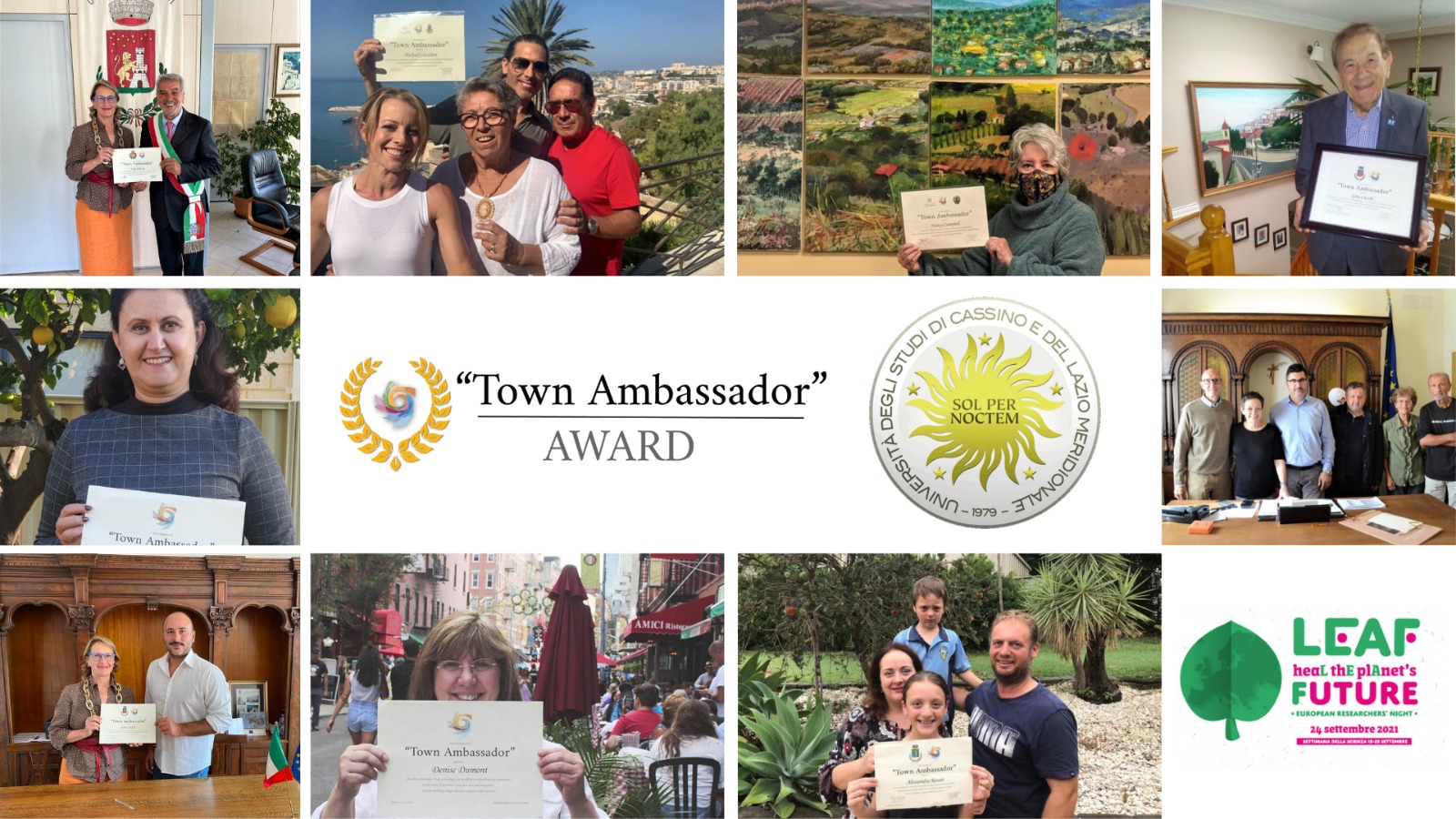 September 24th: European Researchers' Night Week with our Town Ambassador Award