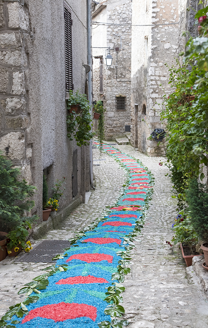 Fumone- Infiorata Corpus Domini by Af128