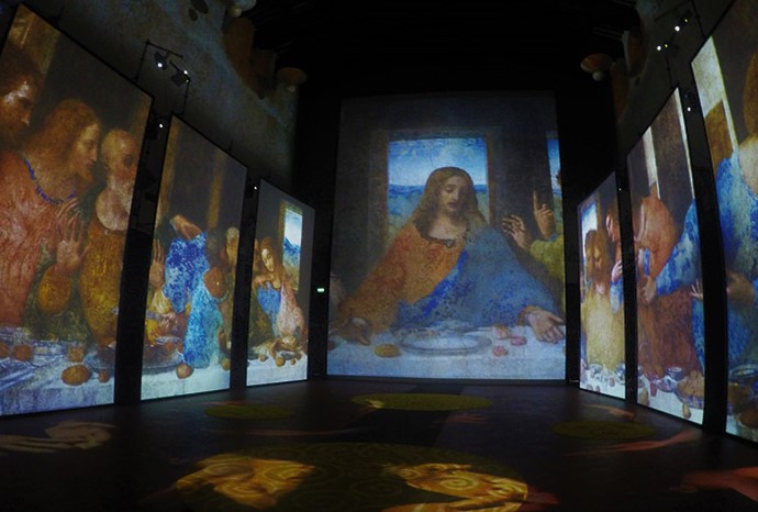 Le emozioni della mostra multimediale “Da Vinci Experience and his real machines”