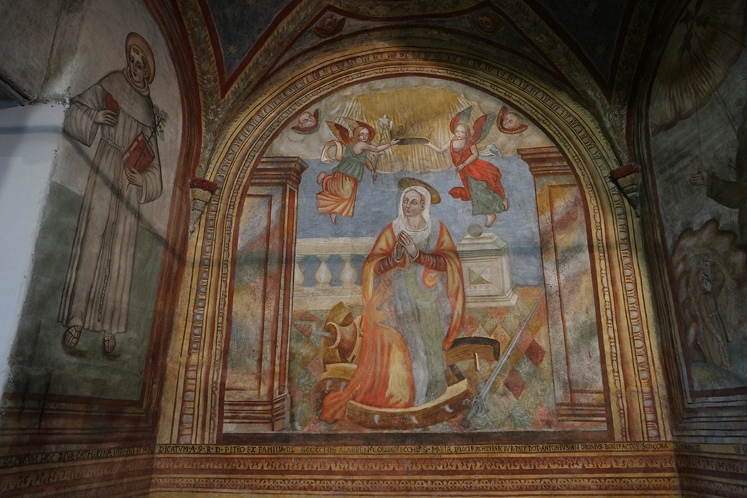 Labro. Cappella del Rosario