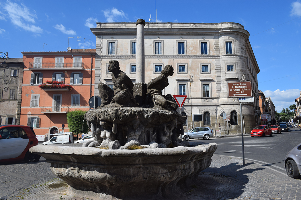 Marino. Fontana dei Quattro Mori