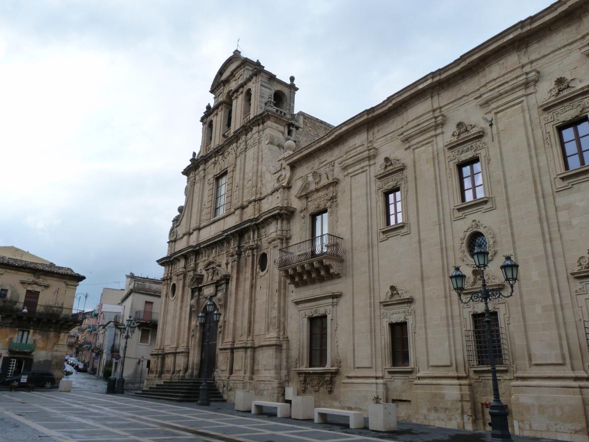 Militello in Val di Catania. Chiesa e Monastero di San Benedetto