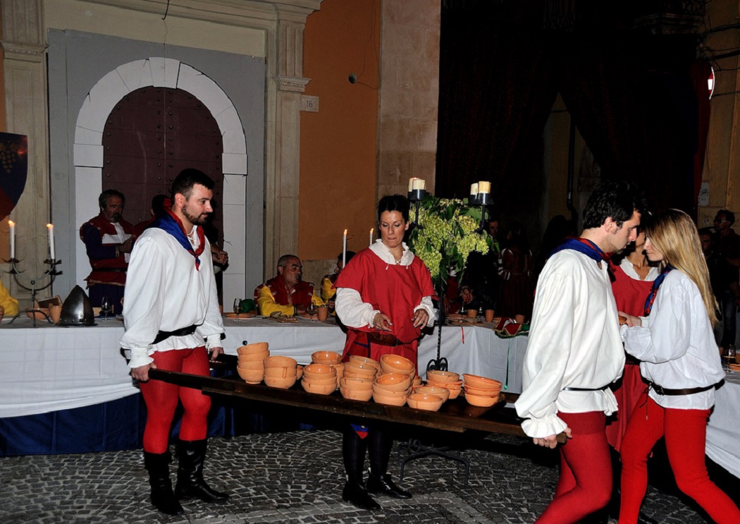 Il banchetto della Panarda lungo la Strada del Cesanese