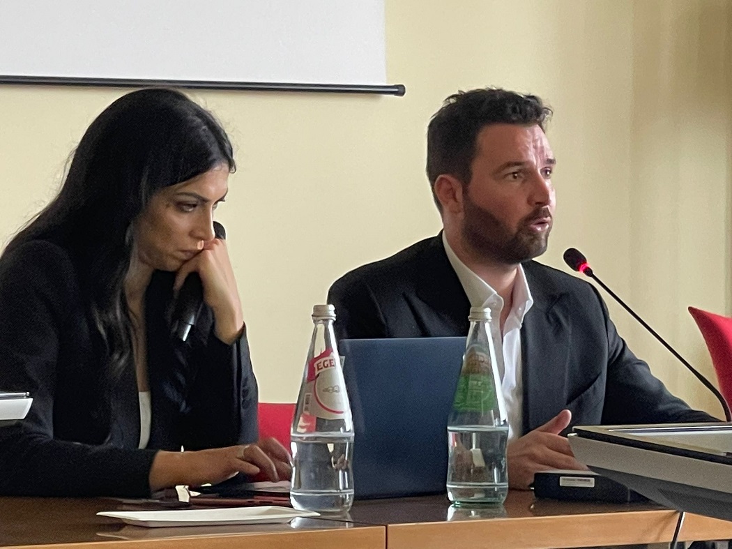 Andrea Iervolino e Valeria Altobelli