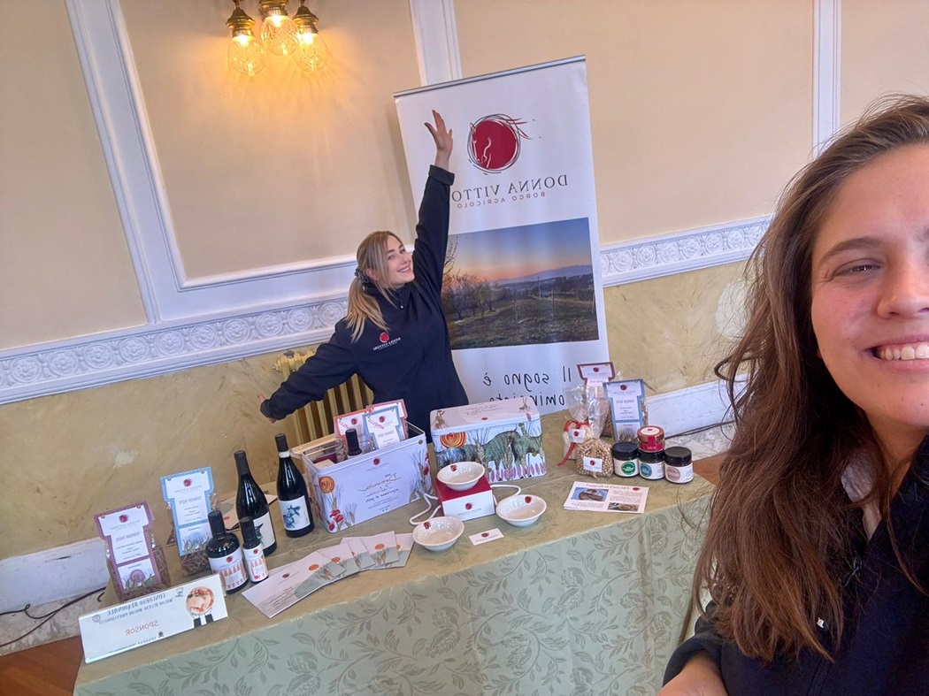 Pasta Donna Vittori at the regional competition "Best Student" and "Best Professional" at Buonarroti Fiuggi