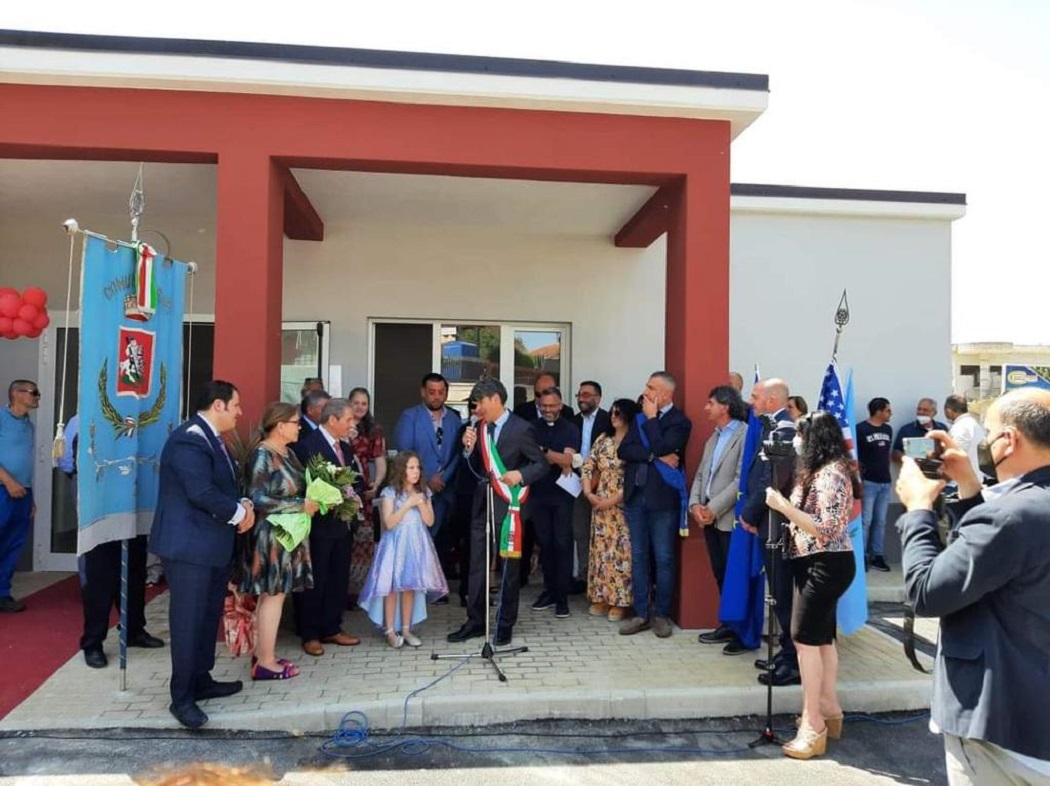 Ripi cerimonia di inaugurazione del centro Asl finanziato da Aldo Verrelli