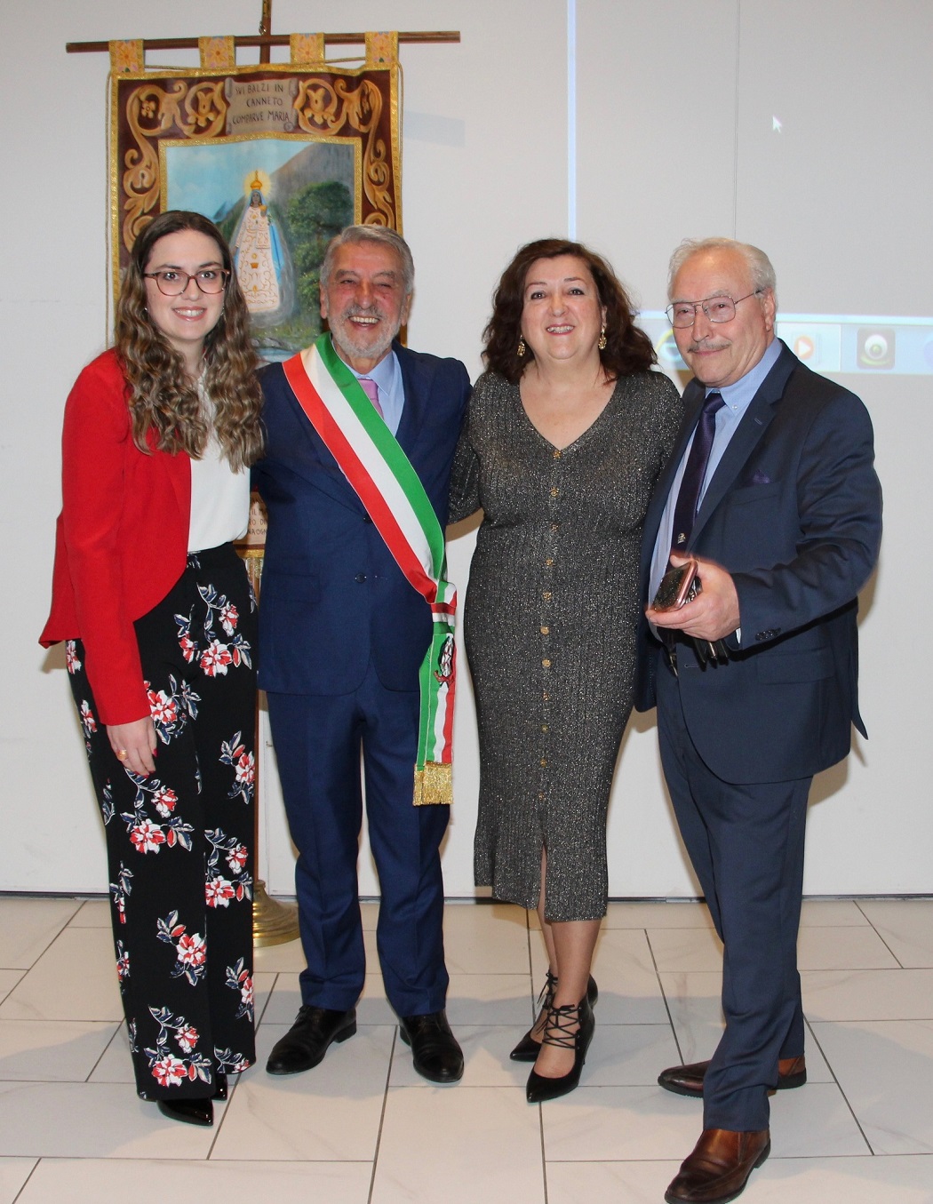 Tony Malizia Town Ambassador di Settefrati e Riccardo Frattaroli