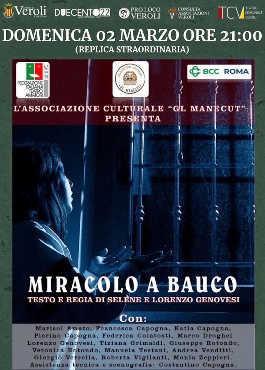 Miracle at Bauco (Boville Ernica), better than the one on 34th Street