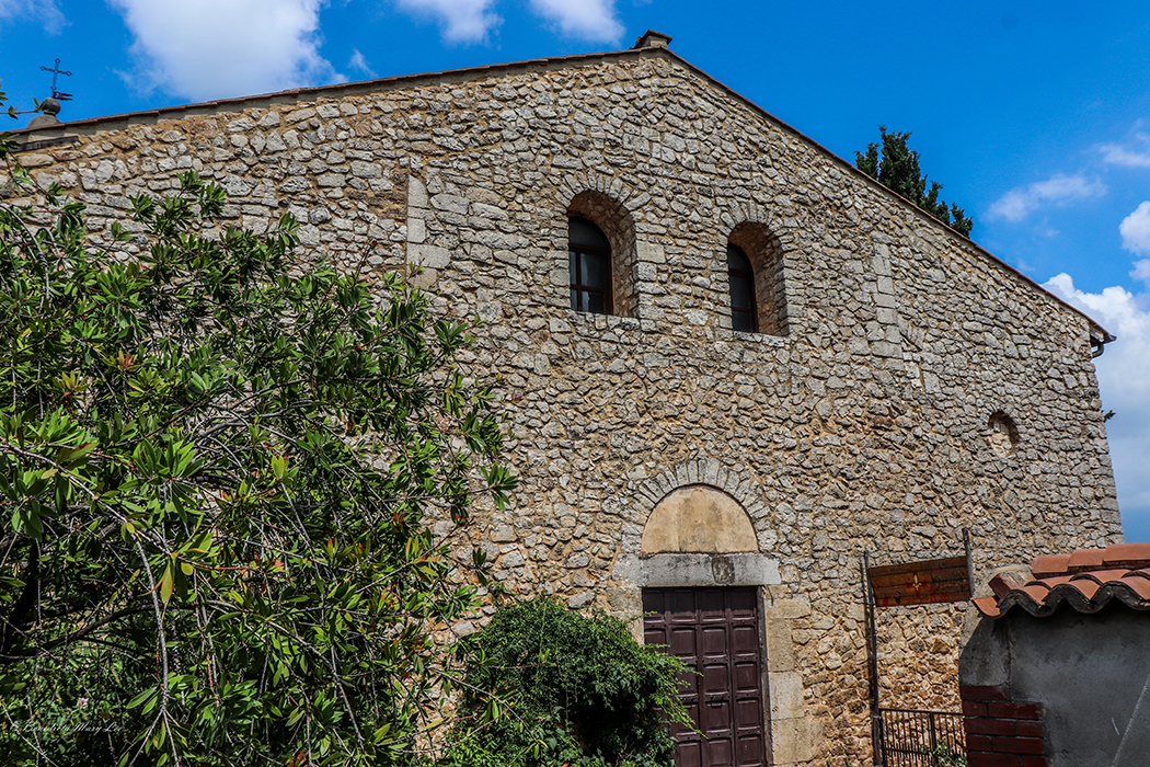 Priverno. Church of St. Benedict