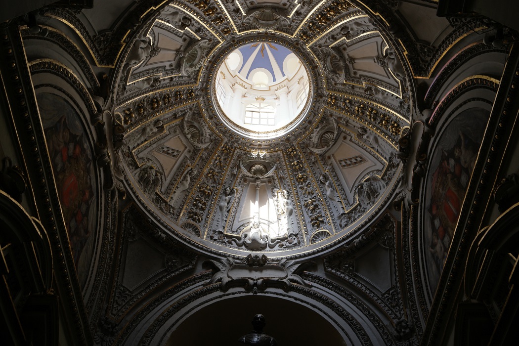 Paliano Dome Collegiate Church of Saint Andrew Apostle by Benedicata Mary Lee