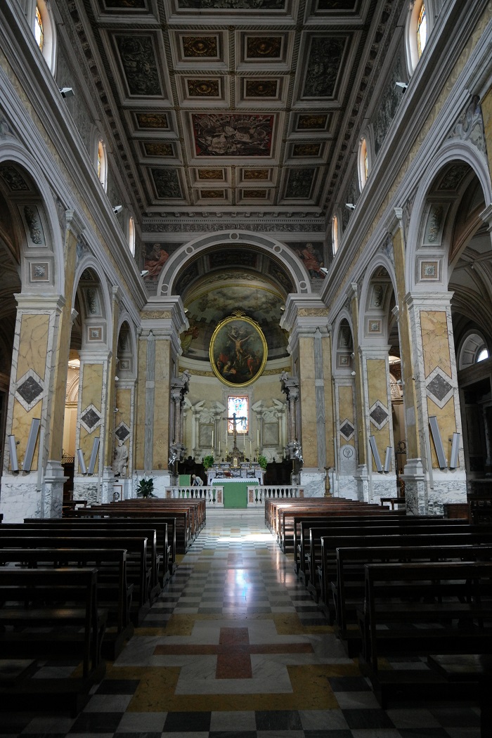 Paliano Collegiate Church of Saint Andrew Apostle by Benedicta Mary Lee