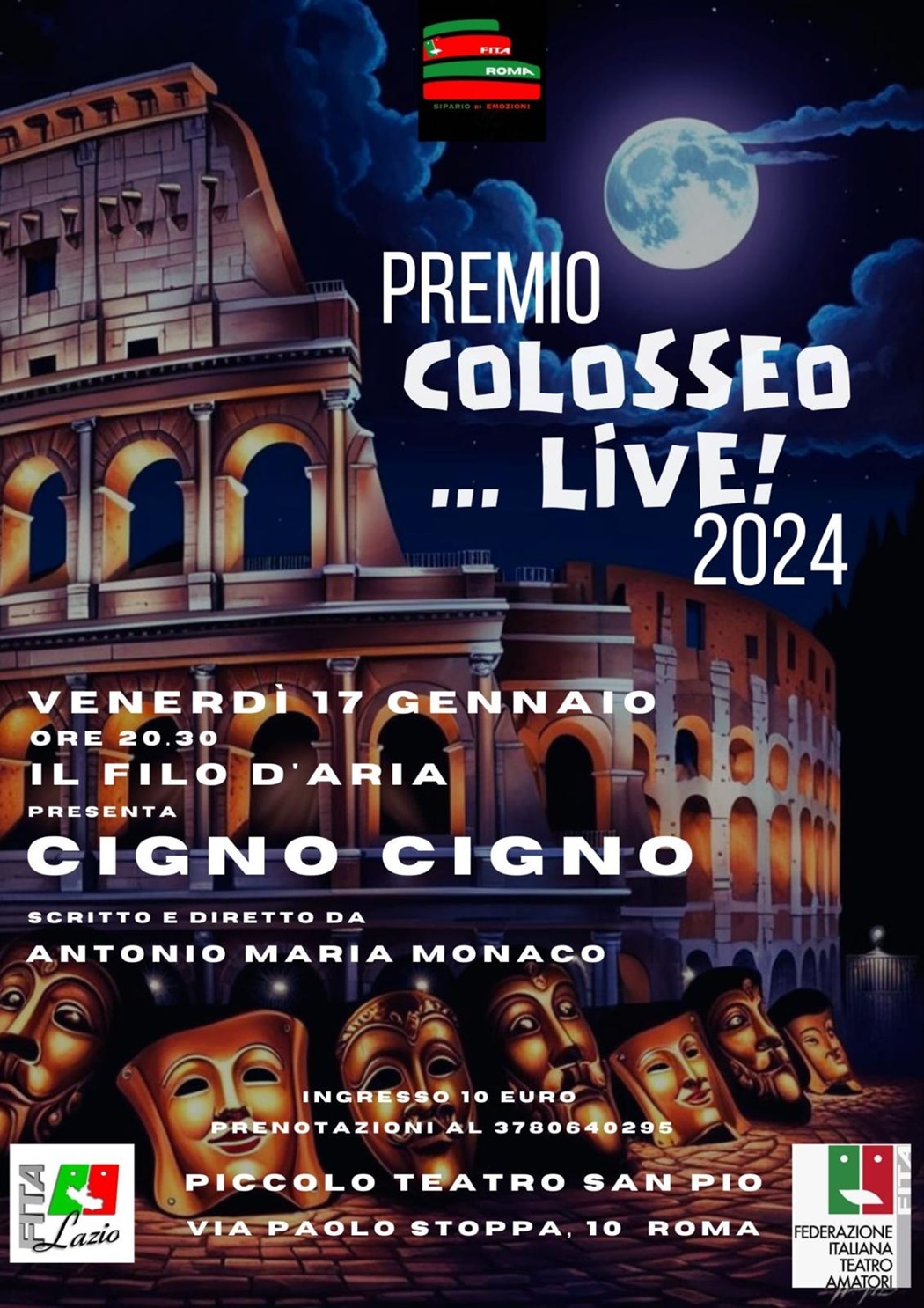 Acilia, Colosseum Award 2025 by Fita of Rome