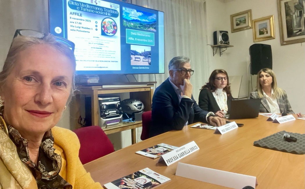 Affile convegno sulla dieta mediterranea, tradizioni e turismo sostenibile