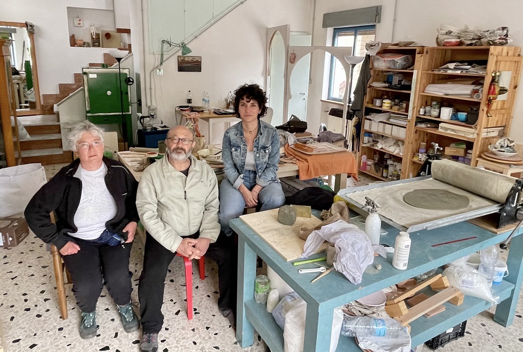 Eraclio Barone, Silvia Gambini e Azadeh Shirmast