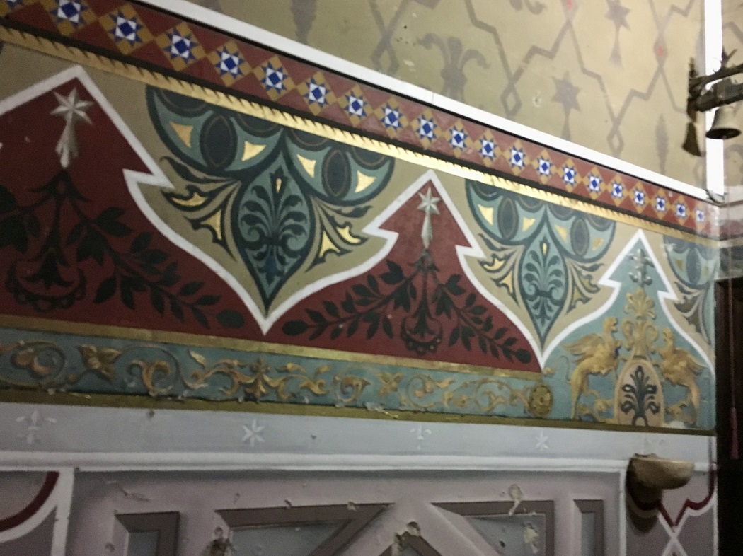 Particolare della Chiesa di Sant'Agostino a Carpineto Romano