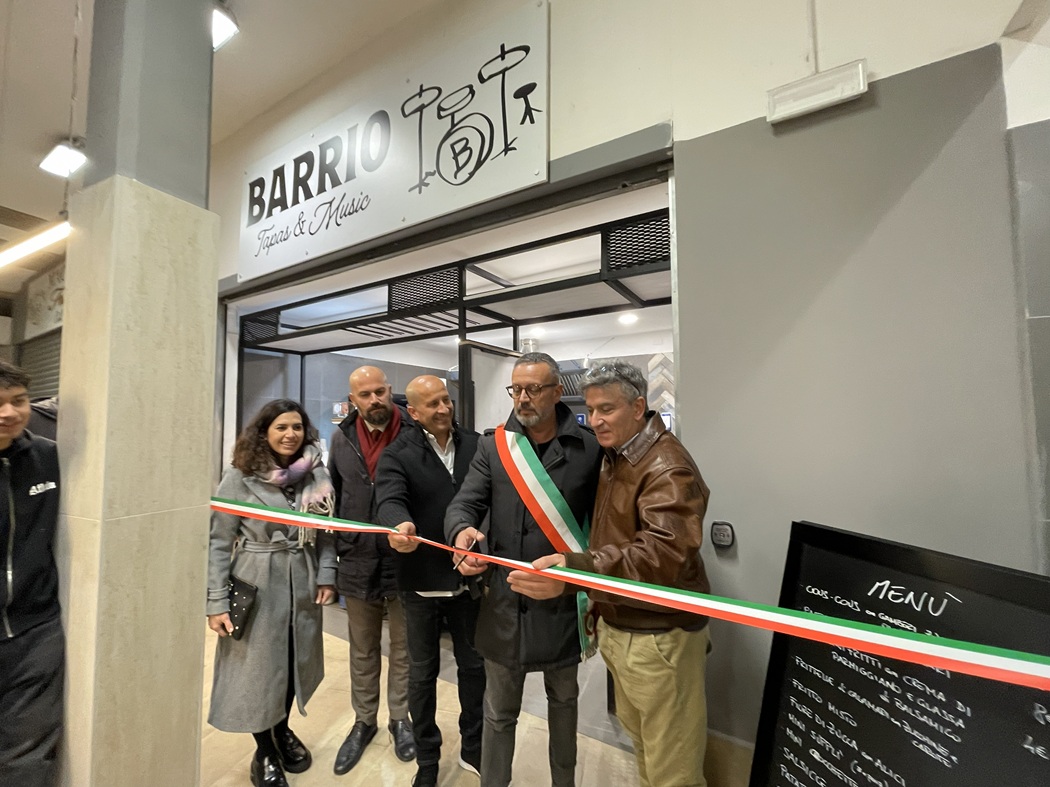 Inaugurazione Barrio al Mercato coperto Colleferro