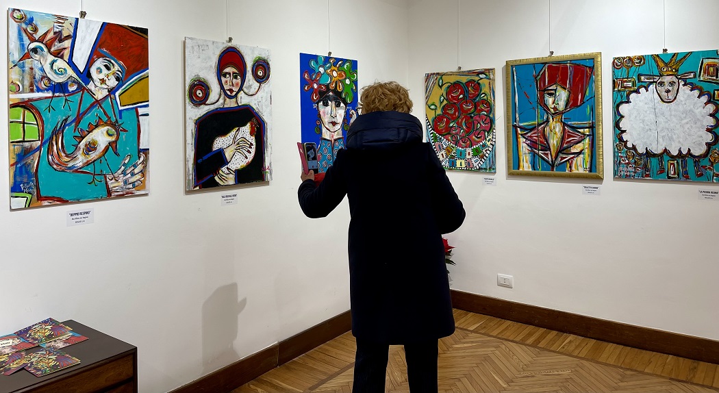 Colleferro  la Mostra di Rafaella Manca