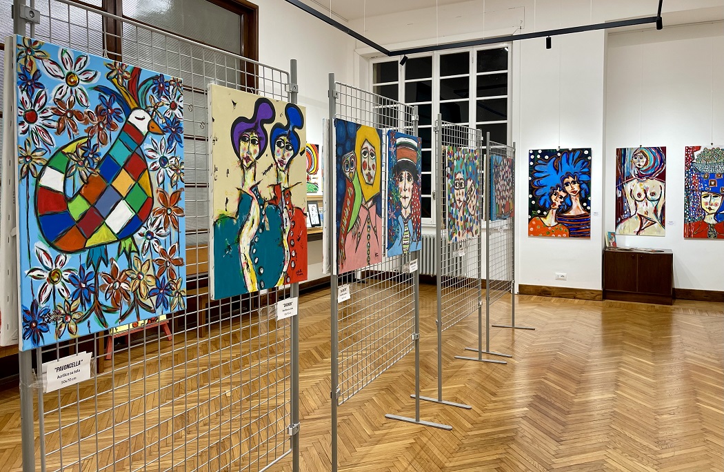 Colleferro  la Mostra di Rafaella Manca