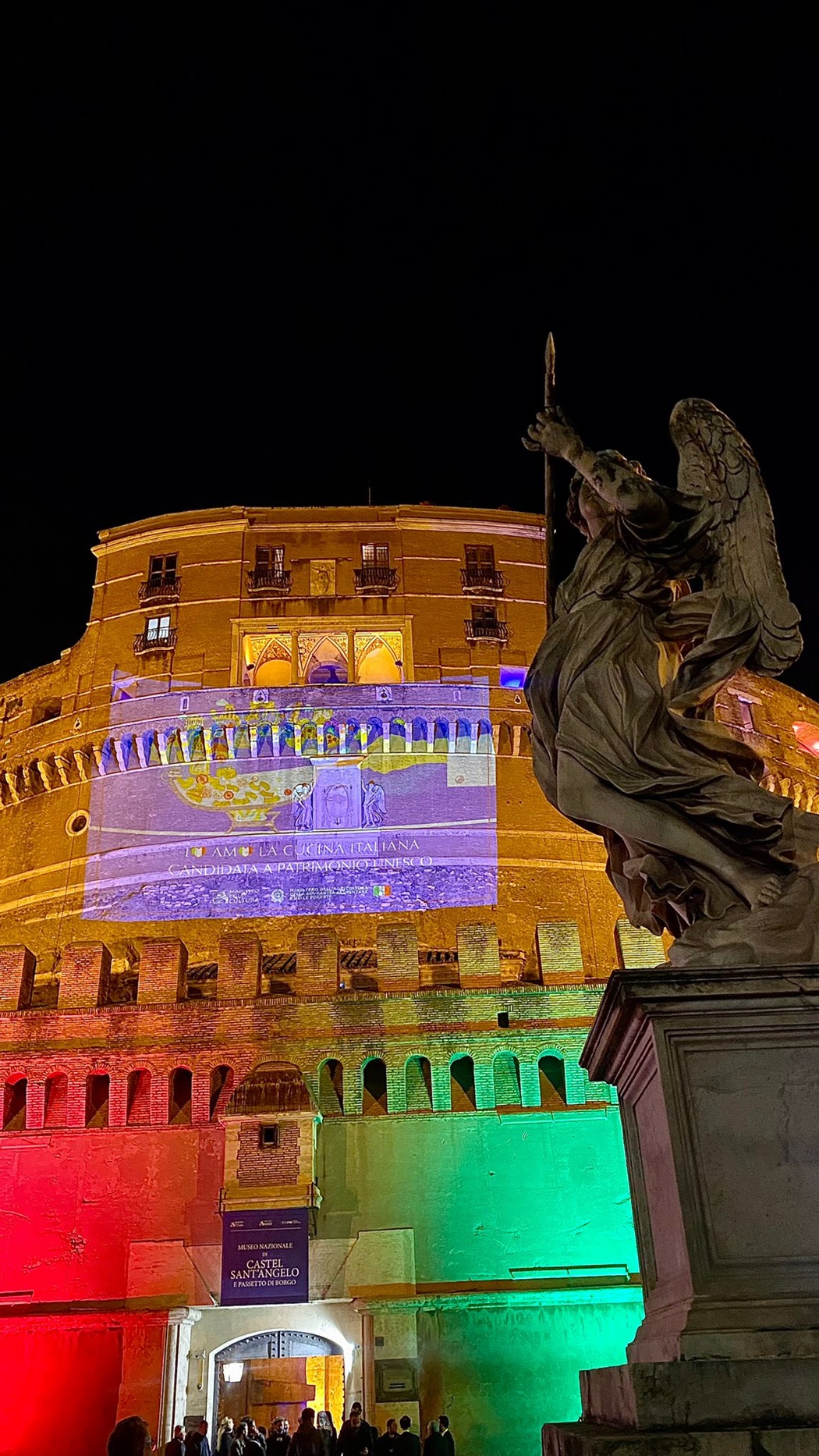 Cena di Gala a Castel Sant'Angelo per Cucina Italiana Patrimonio dell'Unesco