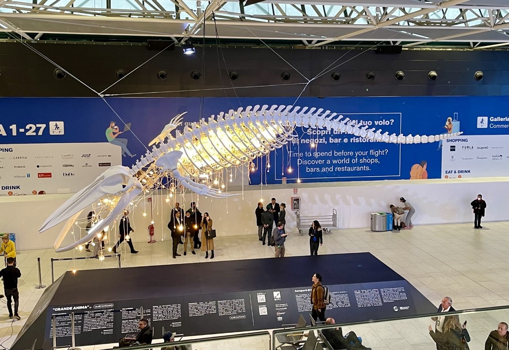 Arte a Fiumicino “Grande Anima” dell’artista Marcantonio 